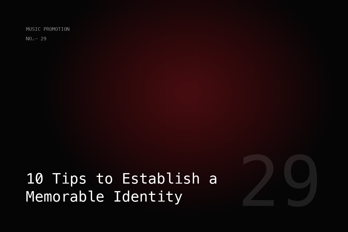 Photograph accompanying 10 Powerful Tips on How to Establish a Memorable Identity as a Musician